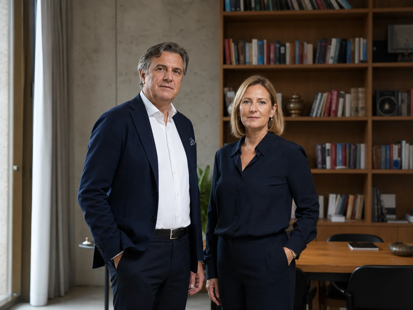 Partneri Ivan Kovač i Ana Vuković u uredu